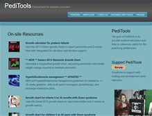 Tablet Screenshot of peditools.org